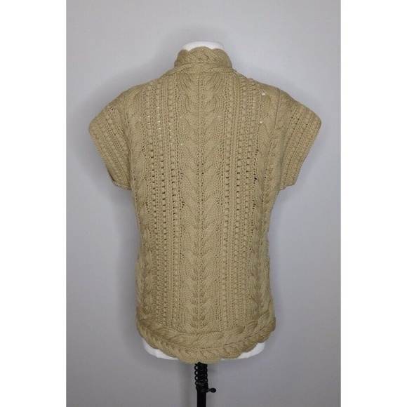 Cozy Tan Cable Knit Sweater - Picture 6 of 10